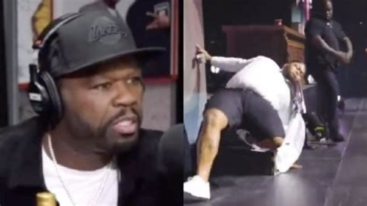 50 Cent Trolls Druski Over Ankle-Spraining Stage Fall