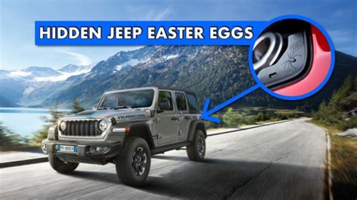 Discover The Hidden Gem: The 1997 Jeep Wrangler Easter Egg Surprise