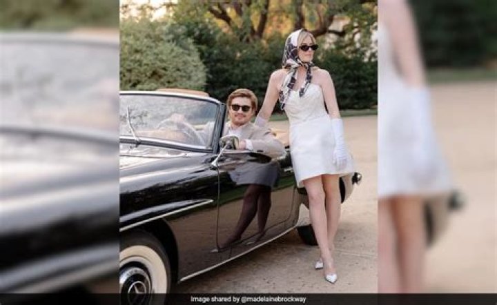 Madelaine Brockway: Daughter of multi-millionaire car dealer goes viral for lavish Paris wedding wit