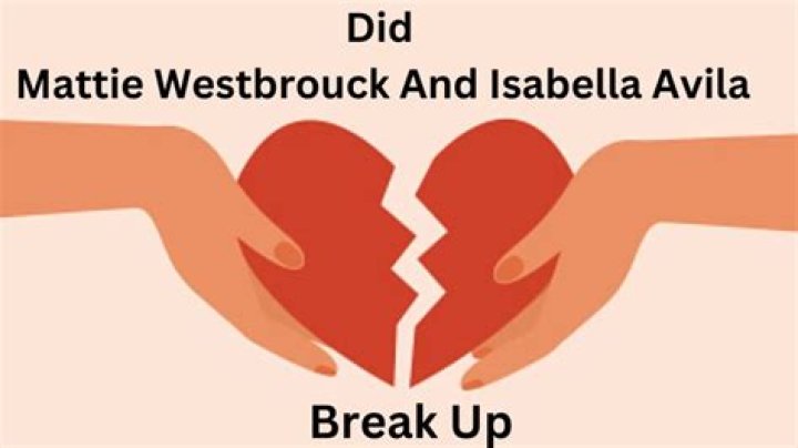 The Ins And Outs Of Mattie Westbrouck And Bella's Rumored Breakup